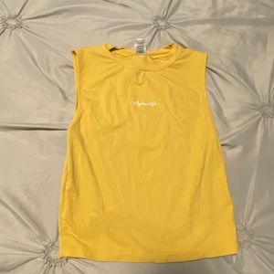 Alphalete sleeveless crop